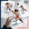 autocollant petit format Dragon ball - Goku et Freezer