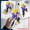 autocollant petit format Dragon ball - Trunks Super Saiyan