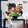 Adhésif grand format Dragon ball - Z Team saga de Boo