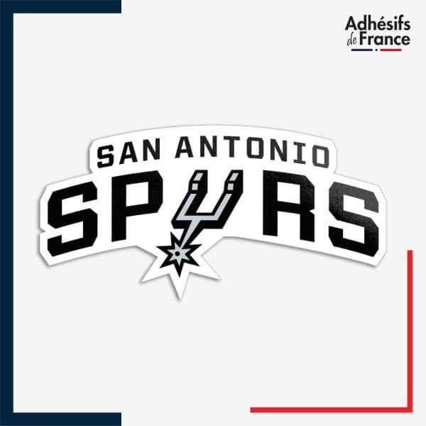 Sticker logo basketball - San Antonio Spurs