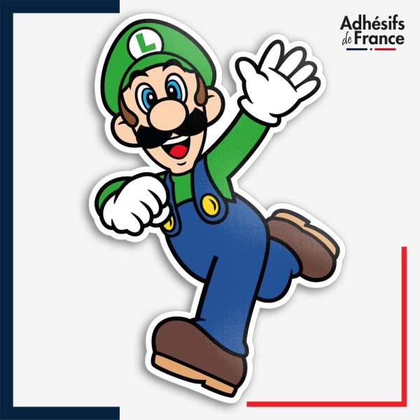 Sticker Super Mario - Luigi