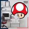 Adhésif grand format Super Mario - Champignon