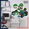 Adhésif grand format Super Mario - Luigi kart