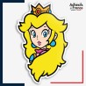 Sticker Super Mario - Peach portrait