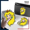 autocollant petit format Super Mario - Peach portrait