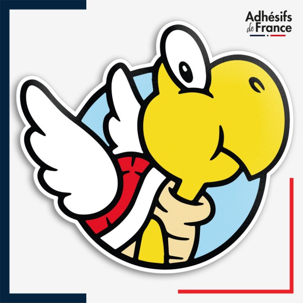 Sticker Super Mario - Cadre Koopa Paratroopa