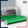 machine découpe rouleau d'adhésif vinyle vert clair