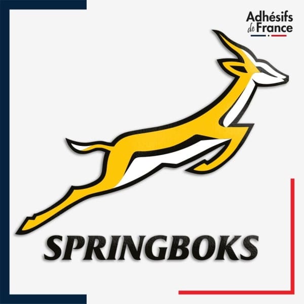 Sticker logo équipe d'afrique du sud - springboks