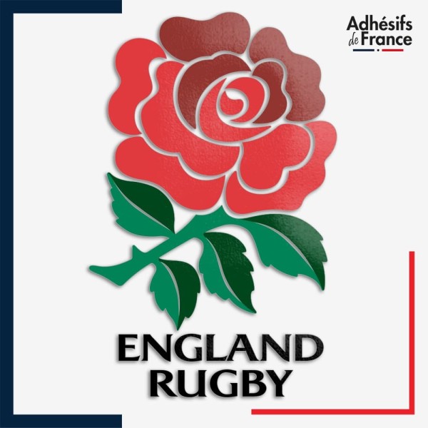 Sticker logo Angleterre - Rose england rugby