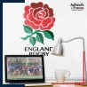 Adhésif grand format logo Angleterre - Rose england rugby