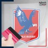 stickers sous film transfert logo équipe du Chili - Chile Rugby - Los Cóndores (Les Condors)