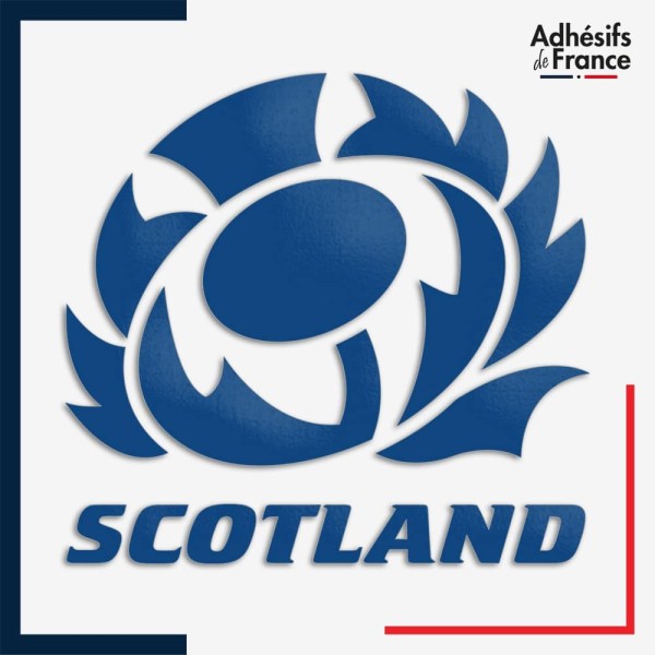 Sticker logo équipe d'Ecosse - Scotland - Thistle (Le XV du chardon)