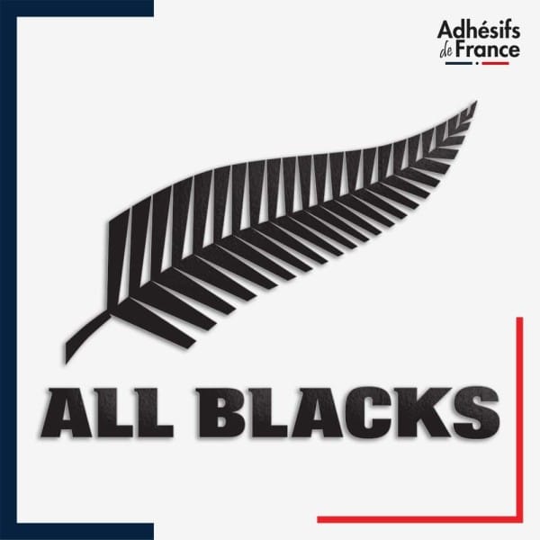 Sticker logo équipe de Nouvelle-Zélande - All Blacks