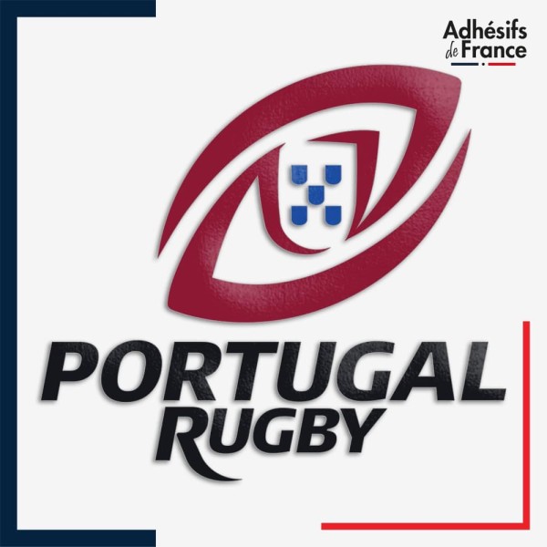 Sticker logo équipe du Portugal - Portugal Rugby - Os Lobos