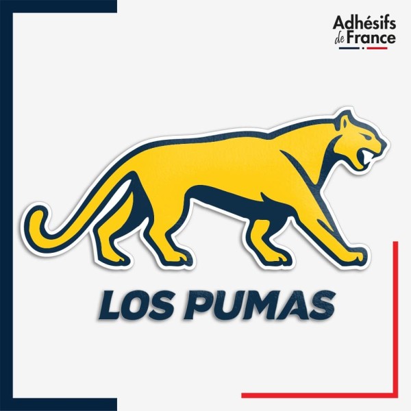 Sticker logo équipe d'Argentine - UAR - Los Pumas (Les Pumas) 2023