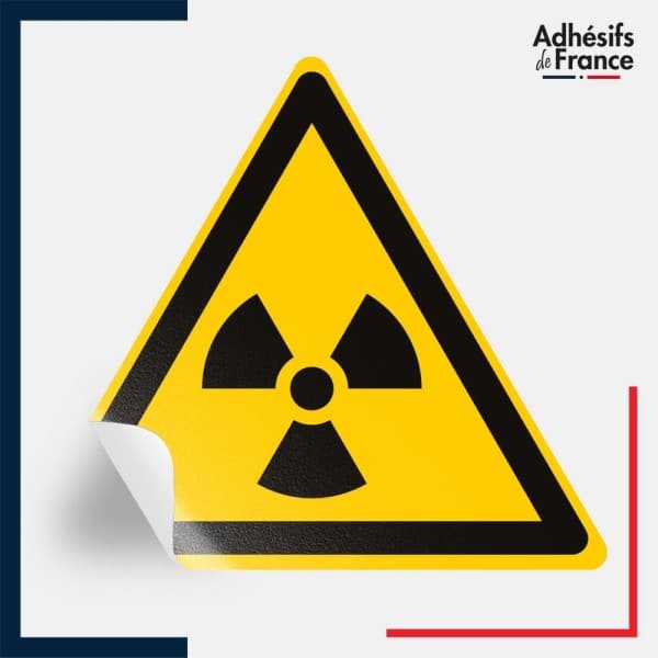 étiquettes adhésives norme iso 7010 matières radioactives