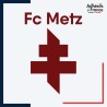 Adhésif autocollant club football FC Metz