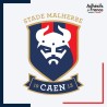 Adhésif autocollant club football Caen