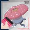 stickers sous film transfert Pokémon Rafflesia