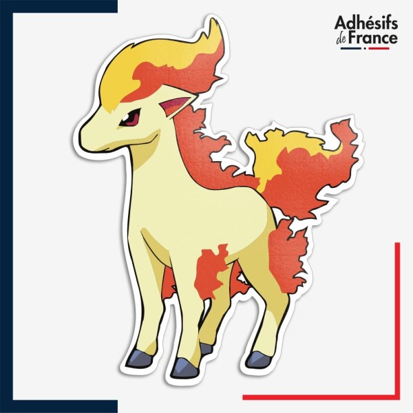 Sticker Pokémon Ponyta