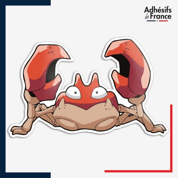 Sticker Pokémon Krabby