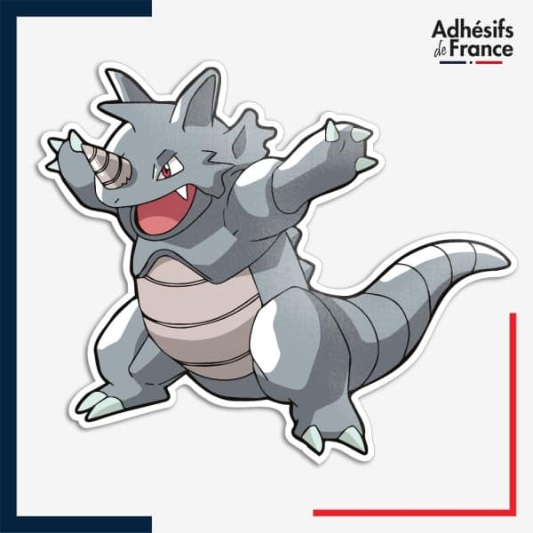 Sticker Pokémon Rhinoféros