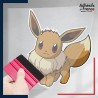 stickers sous film transfert Pokémon Evoli