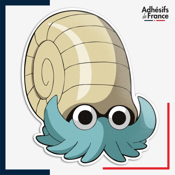 Sticker Pokémon Amonita
