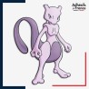 Sticker Pokémon Mewtwo