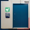adhésif norme iso 7010 Défibrillateur cardiaque automatique externe