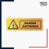 Étiquette danger électrique