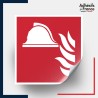 étiquettes adhésives norme iso 7010 Ensemble d'équipements de lutte contre l'incendie