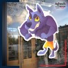 Sticker sur vitre Halloween Loup-Garou