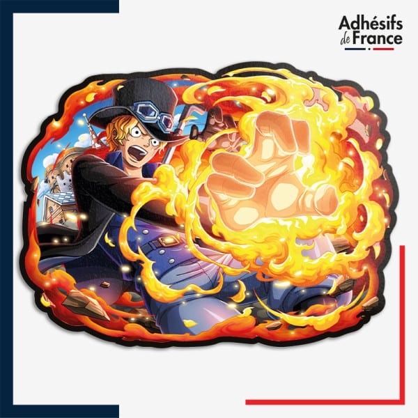 Sticker One Piece - Sabo point ardent
