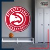 Adhésif grand format écusson basket - Atlanta Hawks