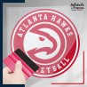 stickers sous film transfert blason basketball - Atlanta Hawks