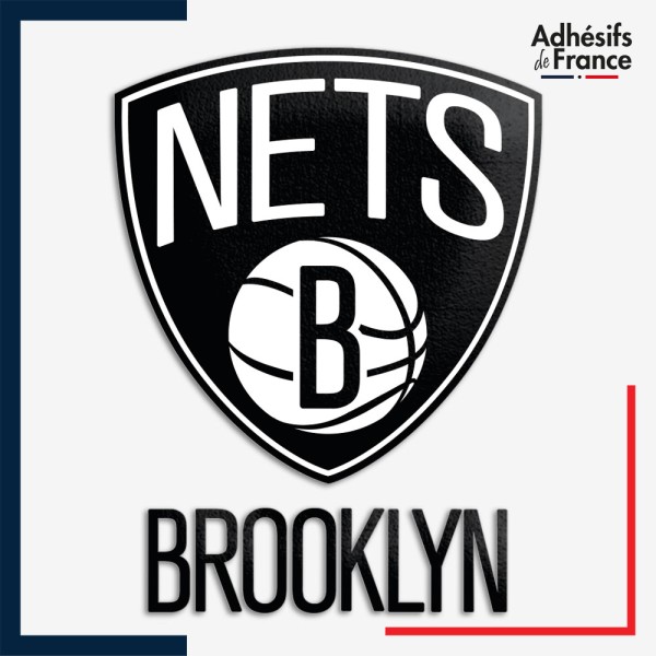 Sticker logo basketball - Brooklyn Nets