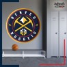 Adhésif grand format écusson basket - Denver Nuggets