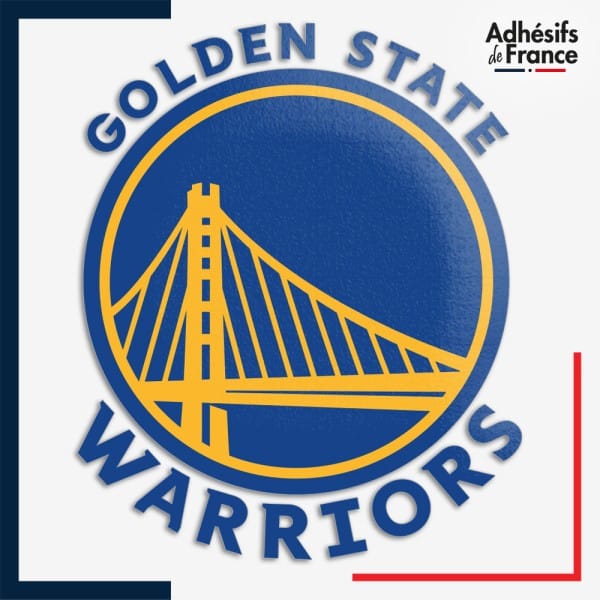 Sticker logo basketball - Golden State Warriors