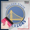 stickers sous film transfert blason basketball - Golden State Warriors