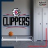 Adhésif grand format écusson basket - Los Angeles Clippers
