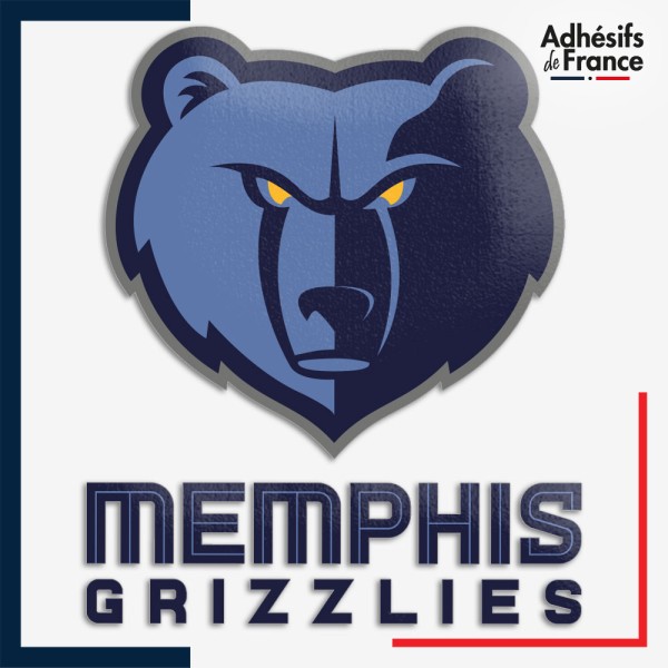 Sticker logo basketball - Memphis Grizzlies