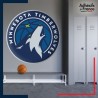 Adhésif grand format écusson basket - Minnesota Timberwolves