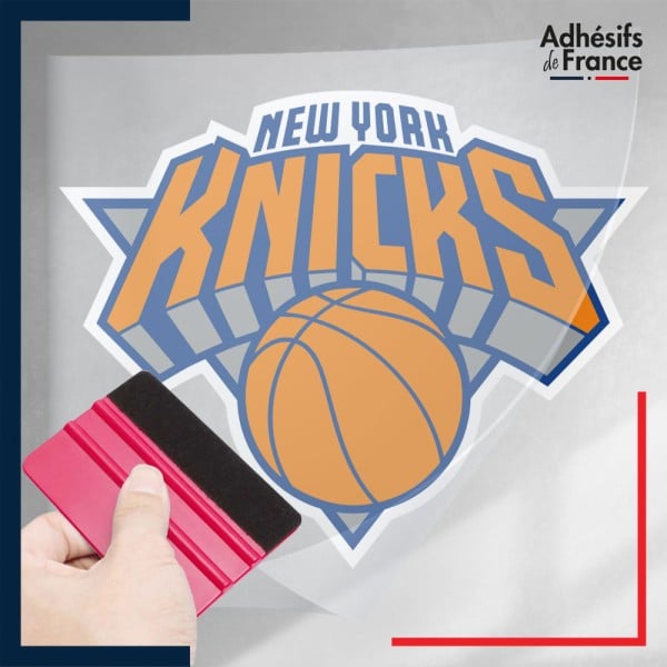 stickers sous film transfert blason basketball - New York Knicks