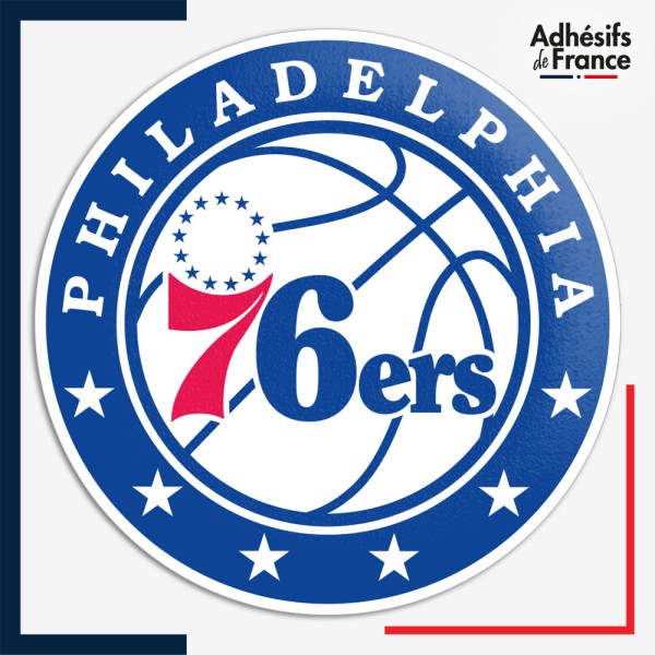 Sticker logo basketball - Philadelphia 76ers