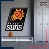 Adhésif grand format écusson basket - Phoenix Suns