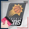 stickers sous film transfert blason basketball - Phoenix Suns